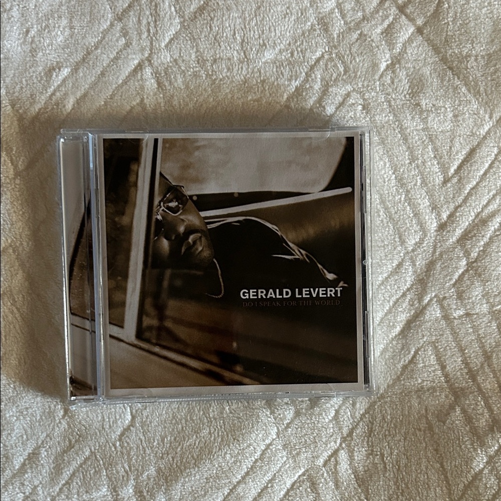 Gerald Levert ‘Do I Speak For The World’ CD